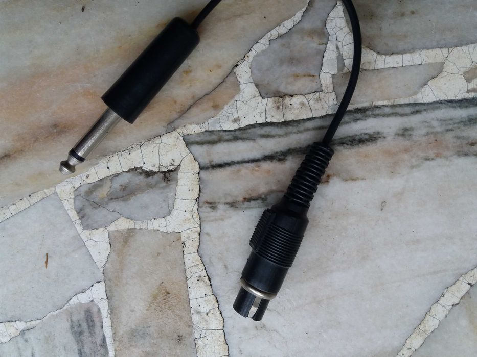 stary kabel Jack krótki kolumnowy