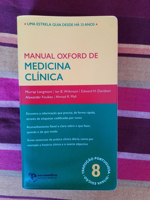 Manual Oxford de Medicina Clínica, 8ª edição