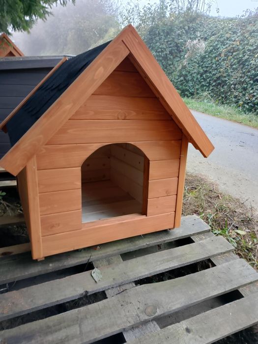 Budy dla psa buda drewniana