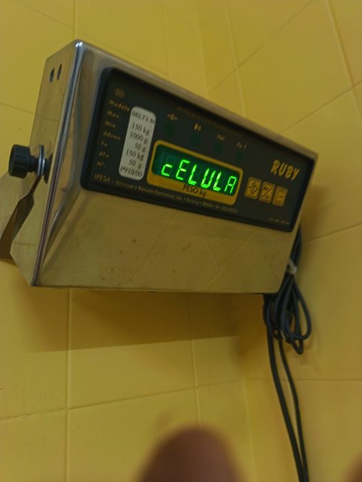 Balança para artigos pesados
