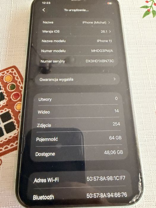 Iphone 11 64gb super stan