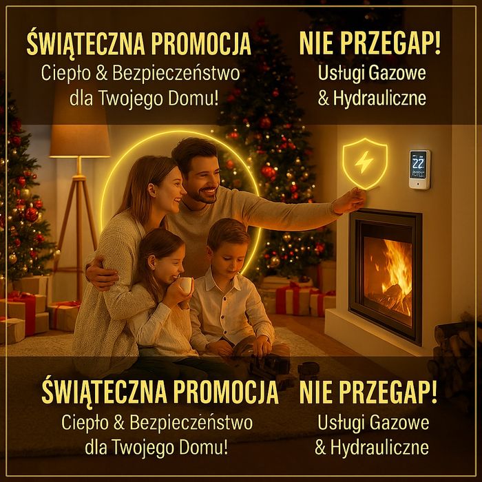 Najtaniej/Świąteczna Promocja/Gazownik/Hydraulik/AGD Serwis/Piecyki