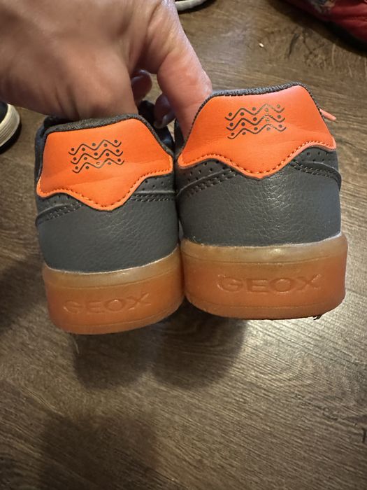 geox respira кроссовки светящиеся 31р 20 см