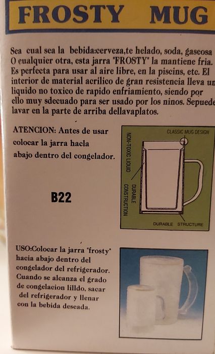 Canecas de cerveja para gelar. Conjunto de 4