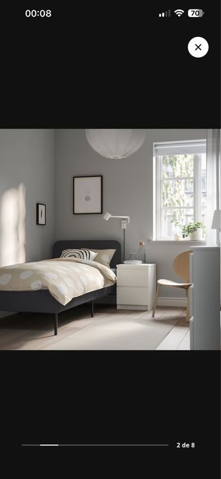 Cama completa solteiro