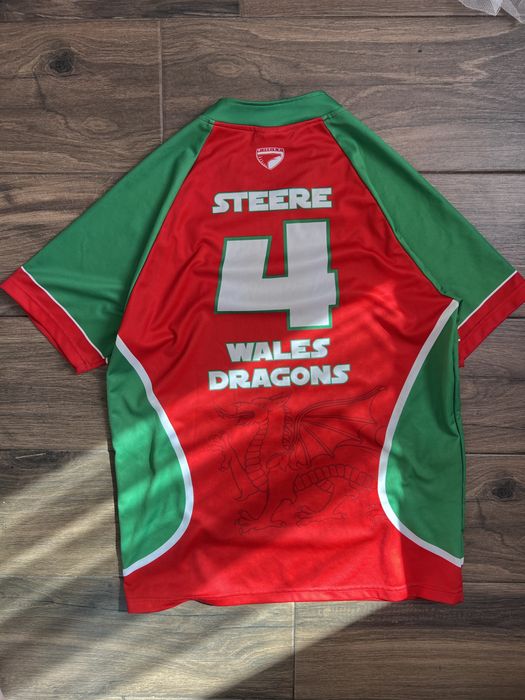 Koszulka Wales Dragons Eagle M