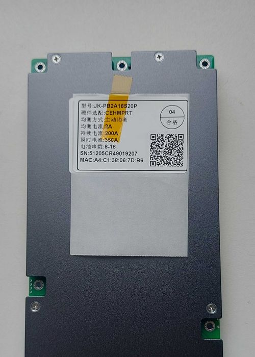 Smart  плата  JK-bms B2A8S20P  4S-8S акт. балансир ток 2а