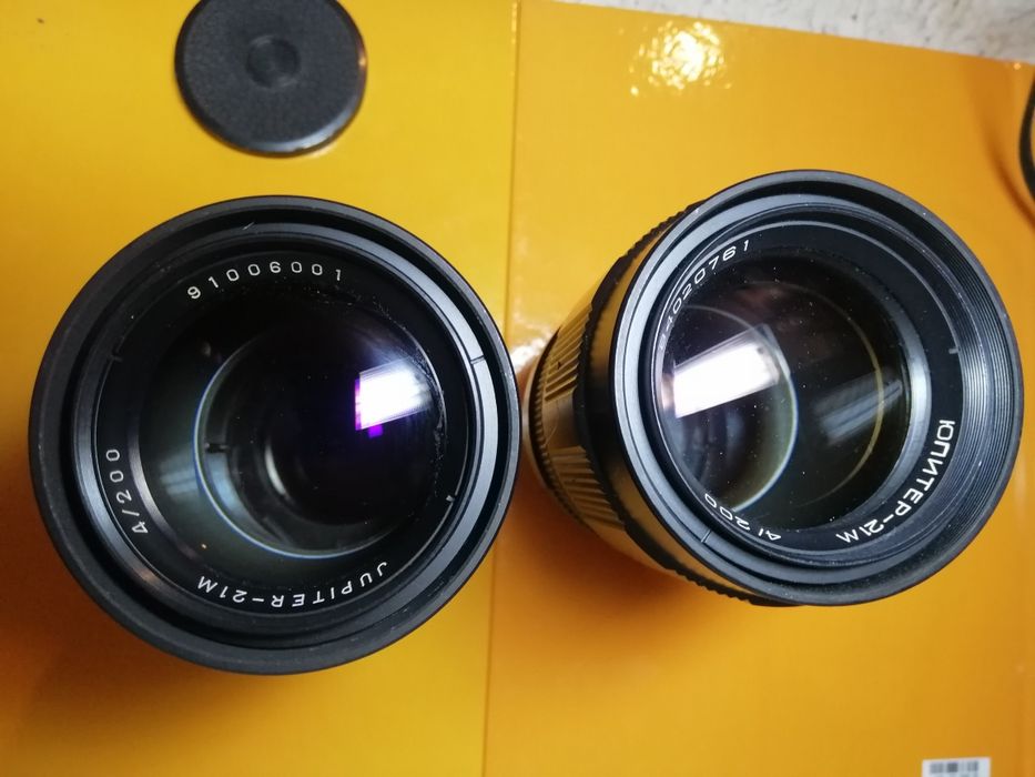 Довгофокусні обьективи Юпітер 37 А Юпітер 21м