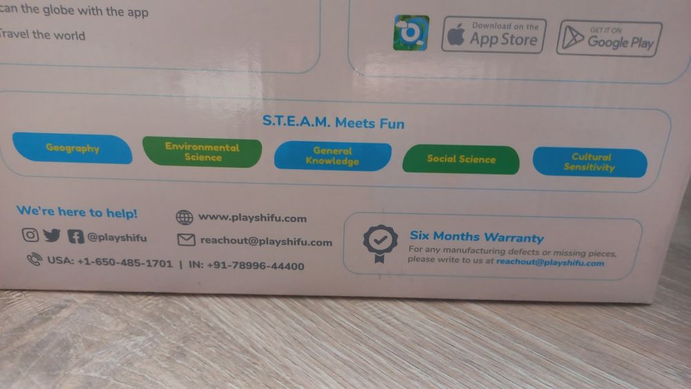 Shifu orboot toy globus interaktywny edukacyjny