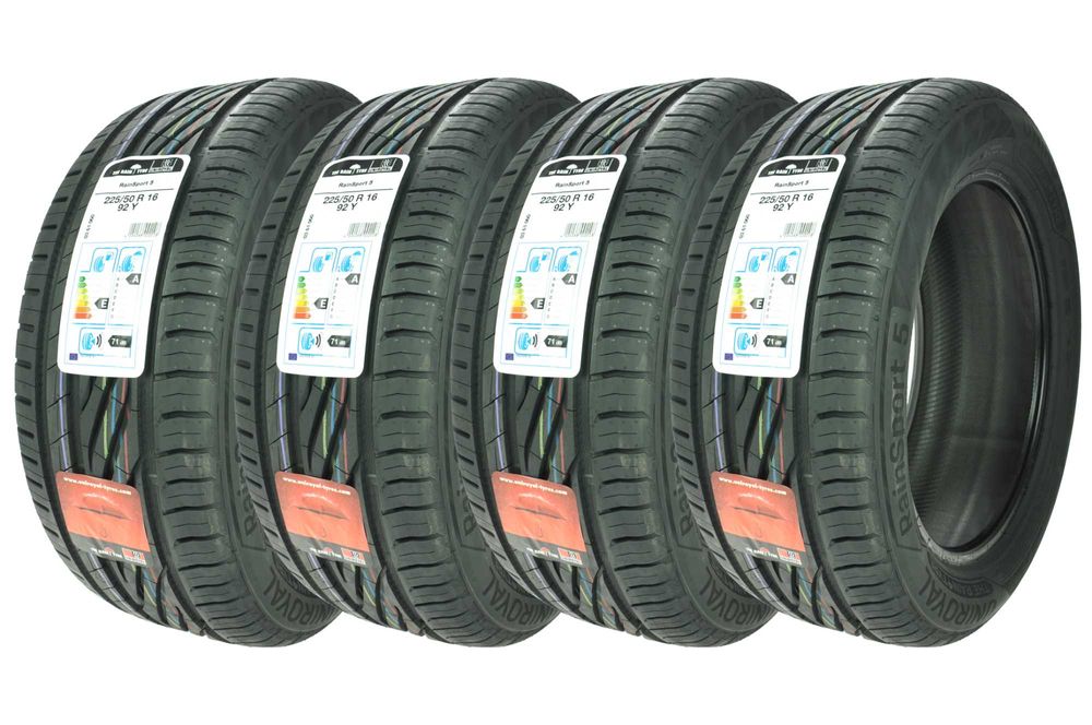 Opony letnie 225/50R16 92Y RainSport 5 UNIROYAL - 4 sztuki