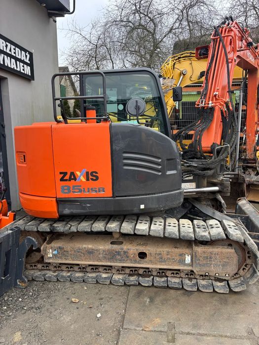 Hitachi ZX85USB-5A  HITACHI ZX85 minikoparka z 2018r sprowadzona szybkozłącze