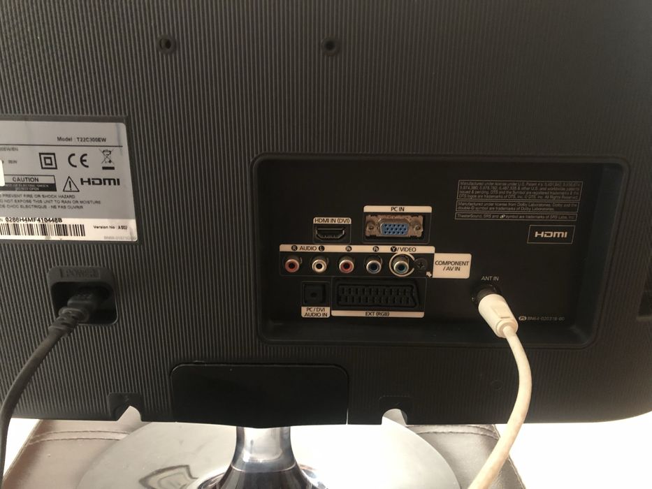 TV Samsung 22 polegadas c/Comando.optimo estado.