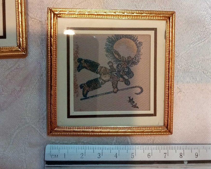 Гобелени у рамочках мініатюрні [німецькі]