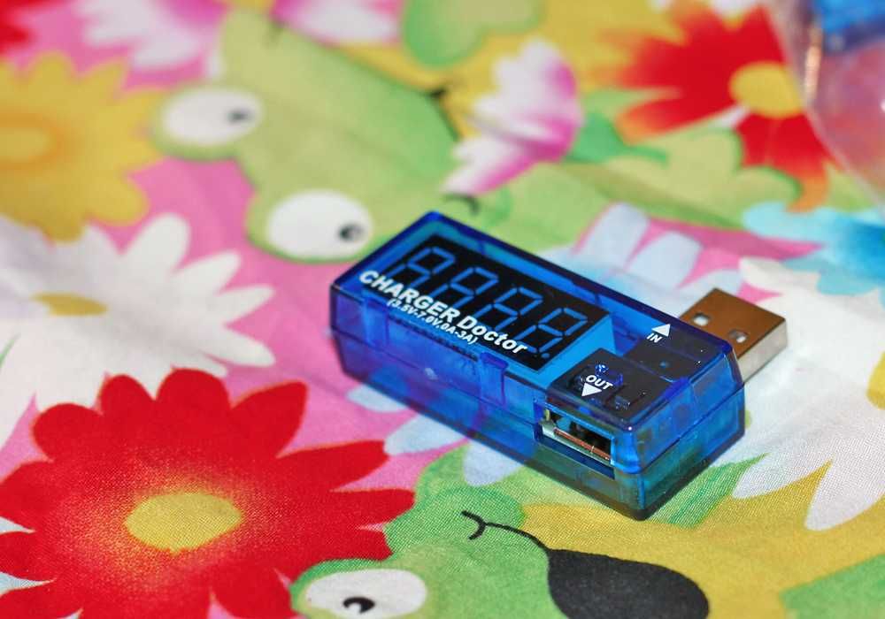Тестер ЮСБ, цифровой USB вольтметр-амперметр, сканер ЮСБ