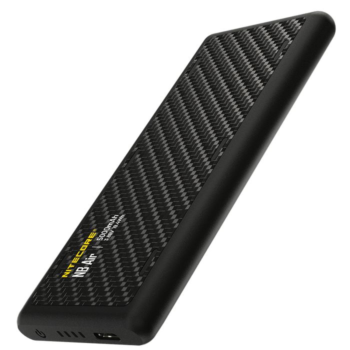 Зовнішній зарядний пристрій Power Bank Nitecore NB AIR, чорний