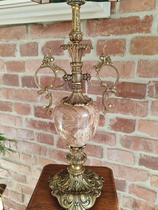 Lampa stołowa - styl Tiffany