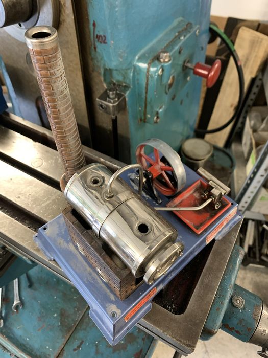 Wilesco d6 model maszyny parowej
