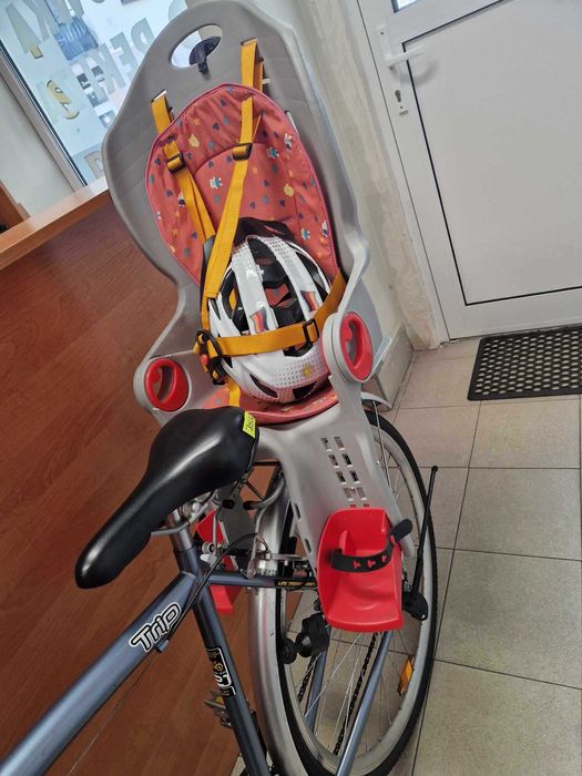 Sprzedam rower HORIZON z fotelikiem i kaskiem.