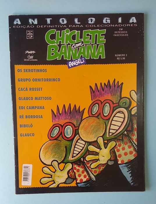 ANTOLOGIA CHICLETE COM BANANA - 3 volumes por ANGELI