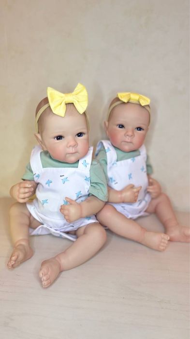 Реборн дівчинка реалістична 3Dшкіра Reborn лялька пупс кукла baby born