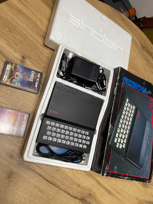 Sinclair ZX81 Rarytas kolekcjonerski w fabrycznym komplecie Kielce