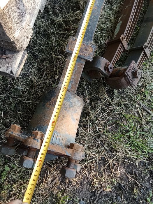 Ось прицепа  колеса ГАЗ53