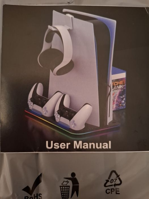 Stacja ładująca i chodząca do konsoli PlayStation 5