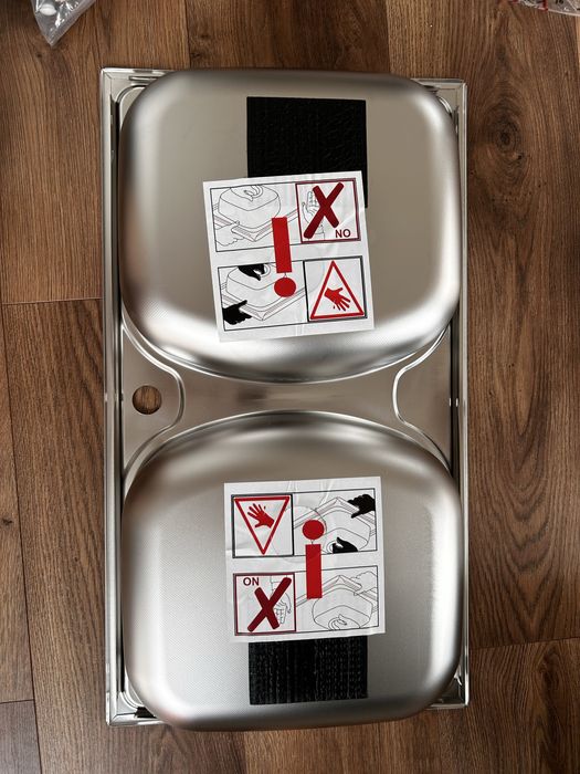 Zlewozmywak dwukomorowy