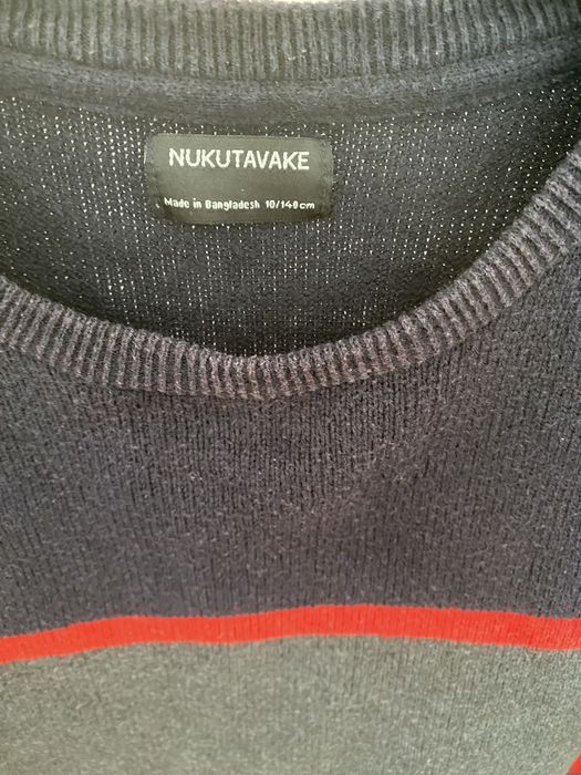 Suéter listrado masculino NUKUTAVAKE