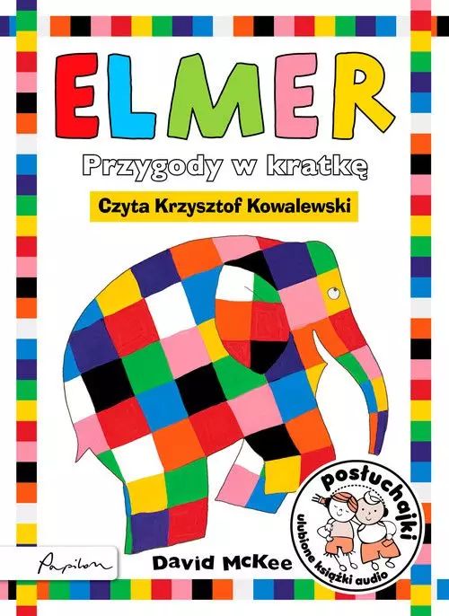 Elmer. Przygody w kratkę. Audiobook. Papilon. Nowy Produkt