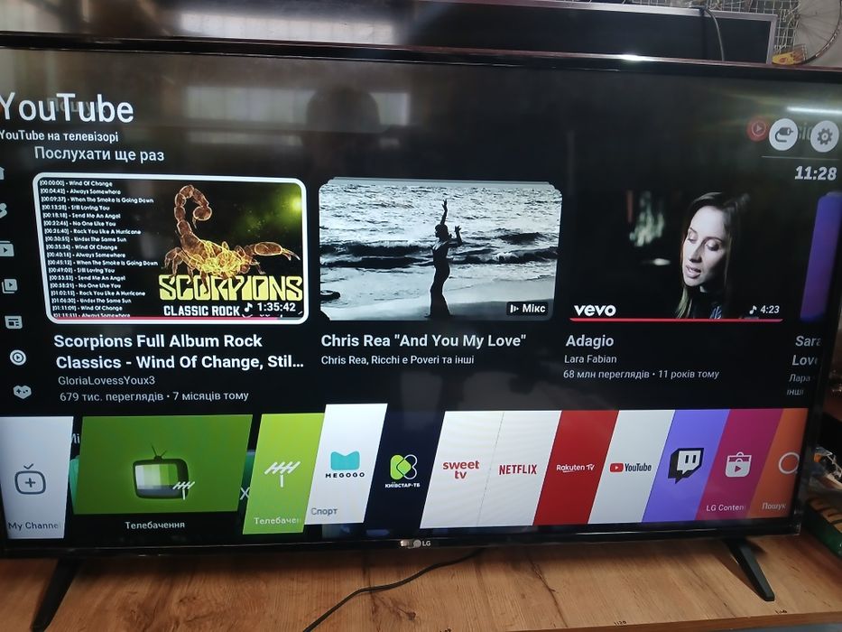Телевізор Lg 43 діагональ смарт