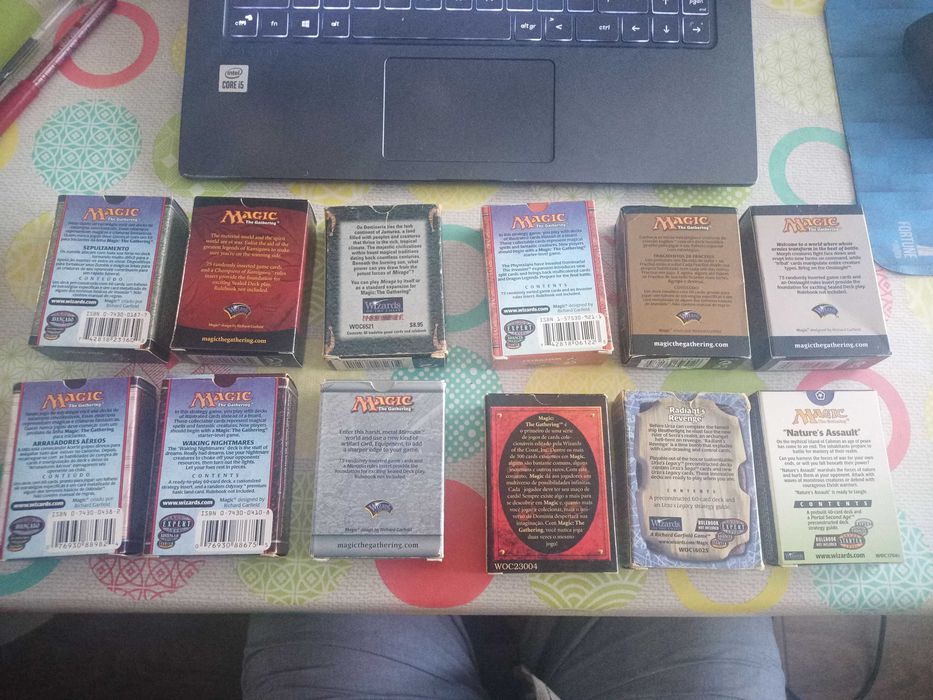 Caixas vazias MAgic the gathering