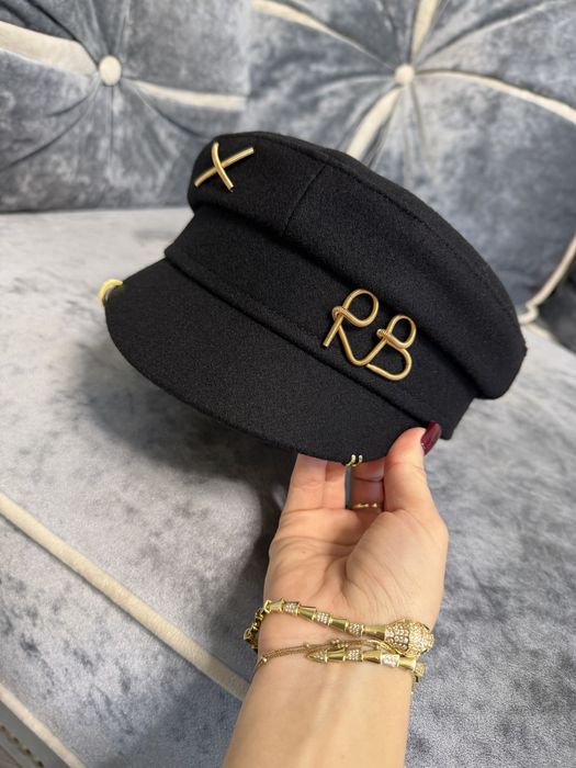 Черная кепка кепи Ruslan Baginskiy