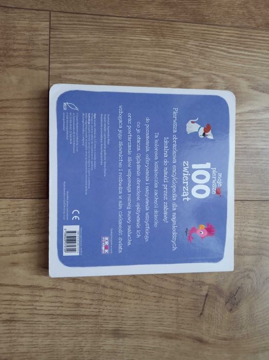 Moje pierwsze 100 pojazdów / zwierząt książka kartonówka