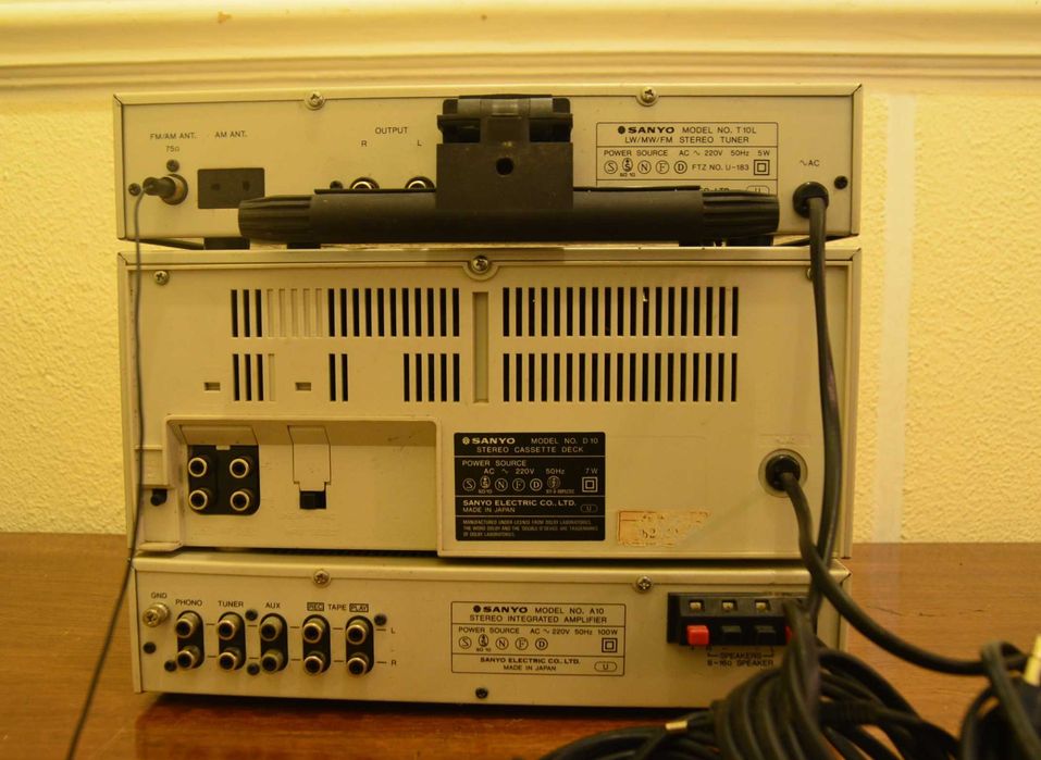 Mini Aparelhagem modular Sanyo 10