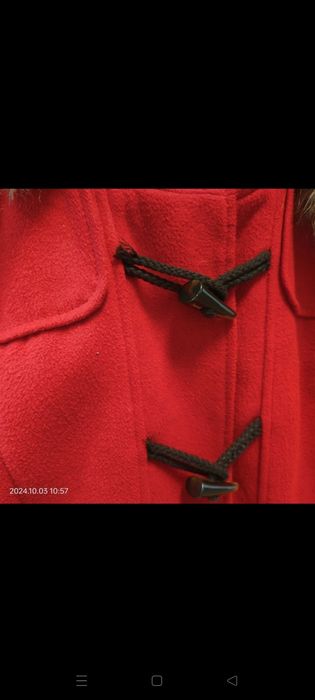 Płaszcz z odpinanym kapturem