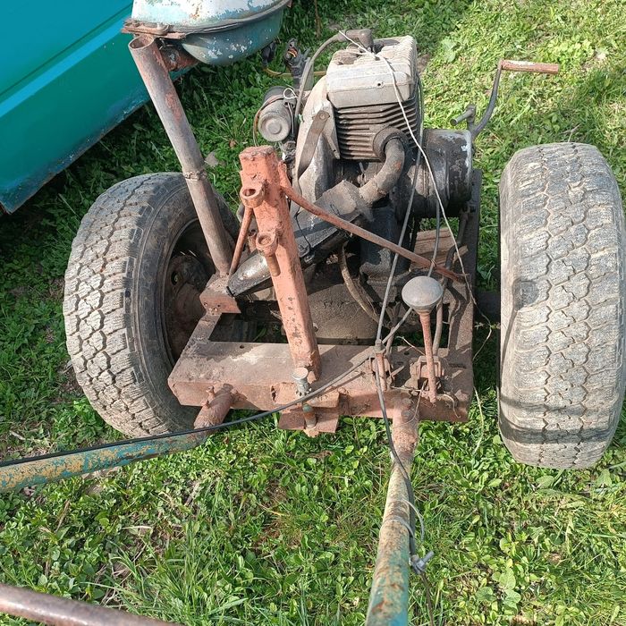 Саморобний мотоблок з реверсом