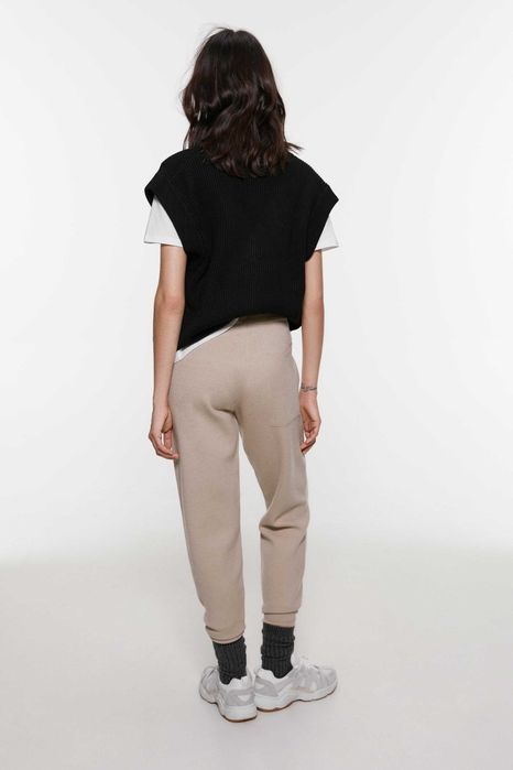 Трикотажні штани брюки джогери спортивні Зара Zara