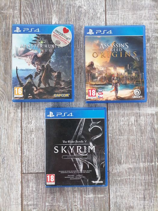 Sprzedam gry na PS4 razem lub osobno