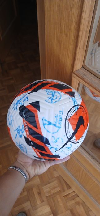 Bola nike quality pro original autografada com comprovativo de autenticidade