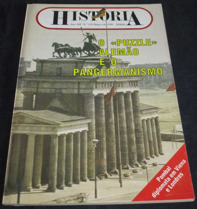 Revista História Nº 126 Março de 1990 O "Puzzle" Alemão