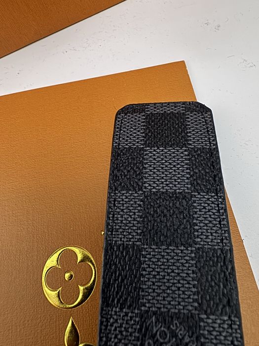 ремень   Louis Vuitton  кожа канва