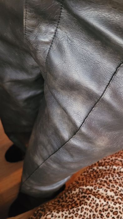 Кожаные штаны кожаные брюки