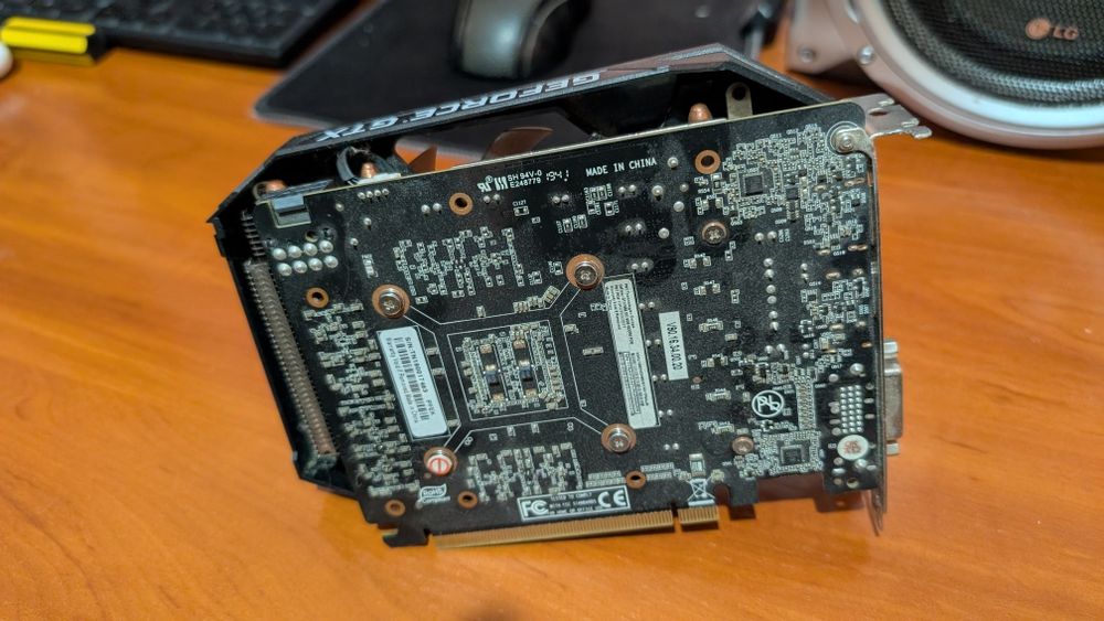 Відеокарта Nvidia GTX1660 6GB