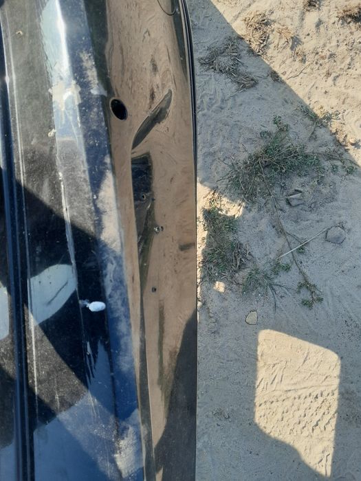 Golf 7 zderzak tylni dyfuzor zaślepka tył do lakierowania czarny