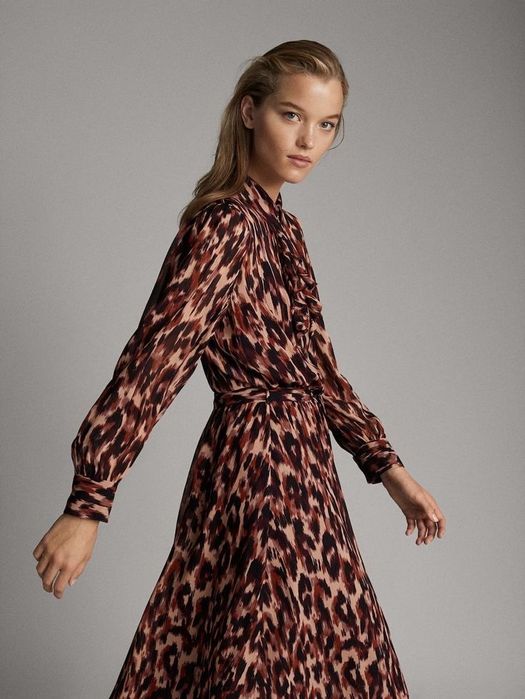 Massimo Dutti сукня максі made in Portugal