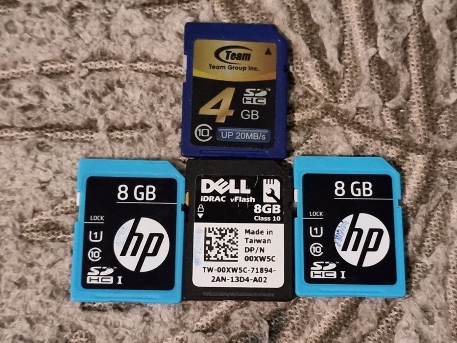 Карты памяти SD и Ко, от 32 мб до 128 гб