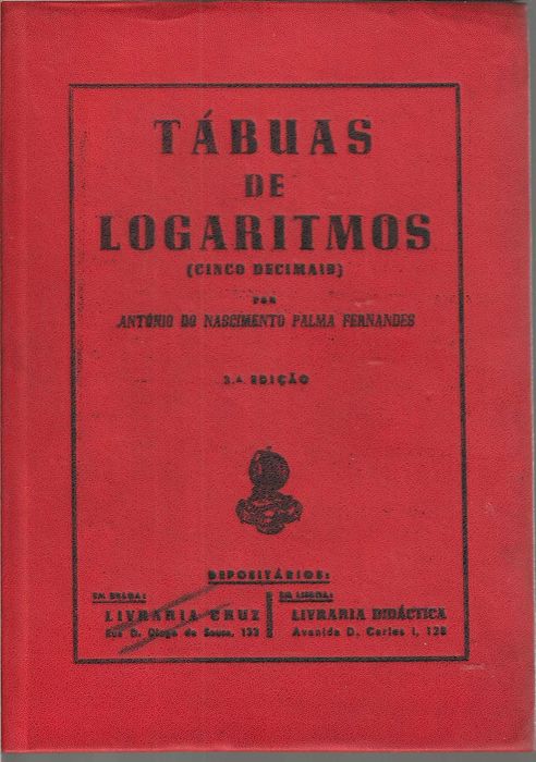 Tábuas de Logaritmos (cinco decimais)