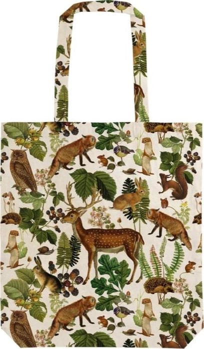 Torba bawełniana STBAG 78 Leśne zwierzęta Szoperka oprawa: folia