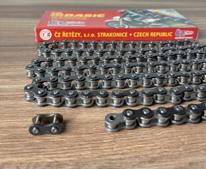 NOWY CZESKI łańcuch napędowy FAVORIT 130 / 428H MZ ETZ 250 MZ ETZ 251